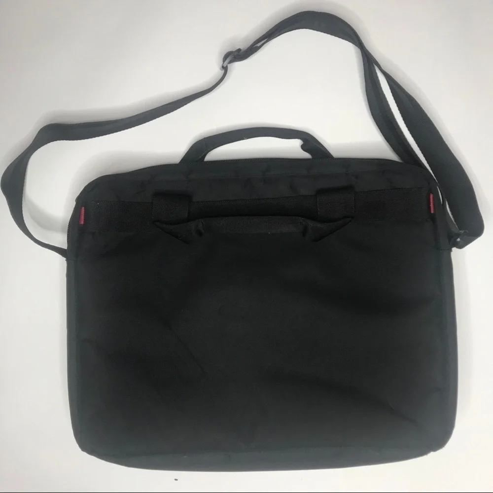 SWISS Army Laptop Bag Leather Detail